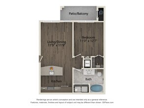 A1 Essential 2311 floor plan